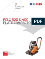 PCLX 320 & 400 Plate Compactors Features & Specs