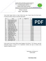 Surat Tugas Dan Dokumentasi Payakumbuh