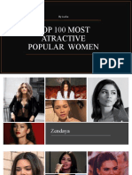 Top 100 Most Atractive Popular Women