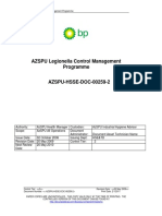 AZSPU Legionella Control Management Programme