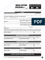 ALL STATE - Aplication Form