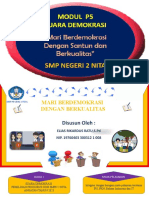 Modul Proyek Penguatan Profil Pelajar Pancasila Tema Suara Demokrasi