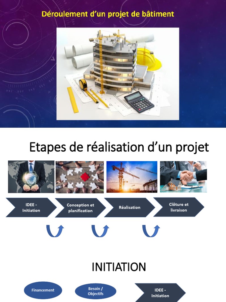 Étapes de Projet OPC en Bâtiment PDF Planification Ingénierie — free download