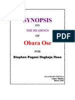 OBARA OSE Comprehensive