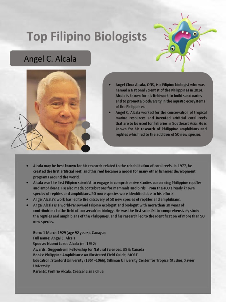 Top Filipino Biologists | PDF