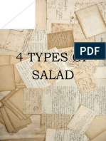 4 Types of Salad