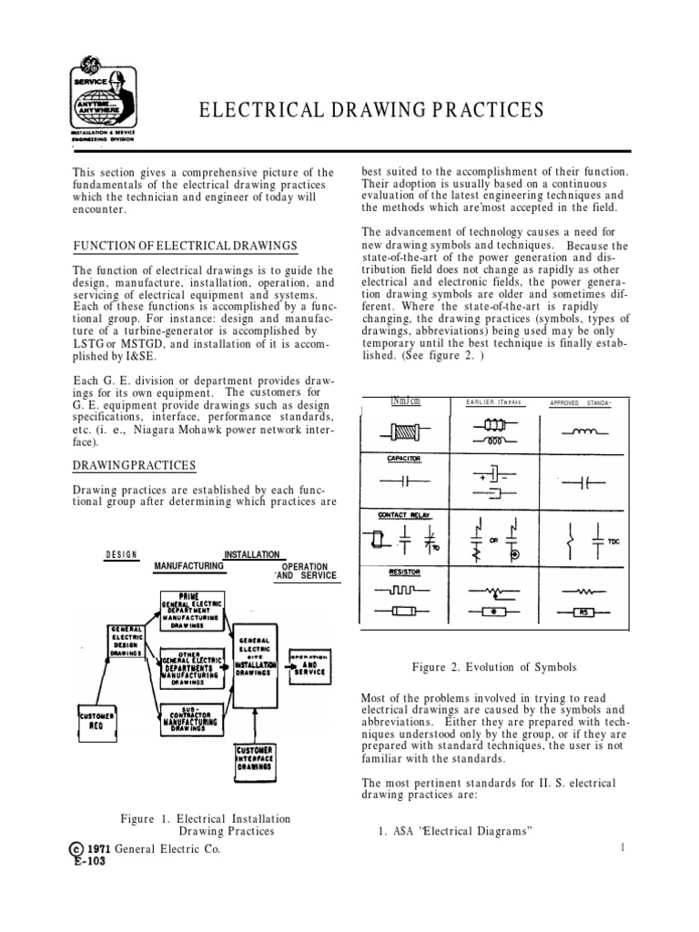 Electrical Drawing Fundamentals | PDF | Electricity | Electric Power