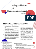 Pertemuan 12 - Perbandingan Hukum Adopsi (Pengangkatan Anak)