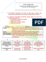 Ficha de Trabalho - Bacias Hidrográficas (1) - Soluções