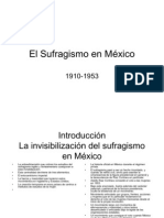 El Sufragismo en México