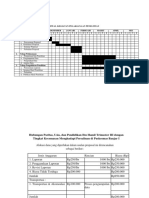 Jadwal Penelitian