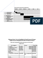 Jadwal Penelitian