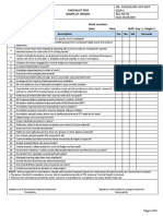 Checklist For Work at Height 13.02.01 HSE OCP-04 F-01 R-1