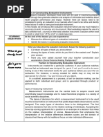 MODULE 4 - Factors in Constructing Evaluation Instrument