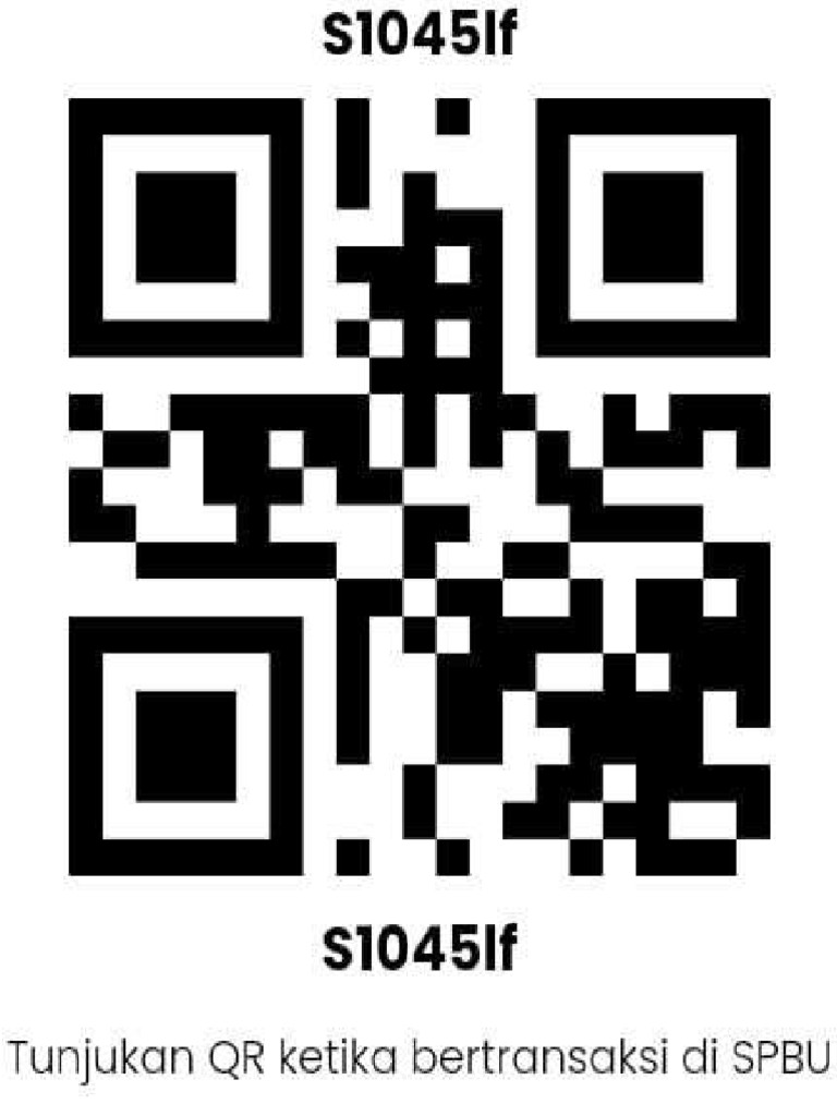 Barcode Pertamina Mobil | PDF