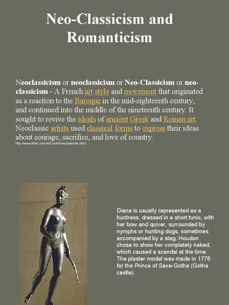 10 Neoclassicism and Romanticism PDF Paintings