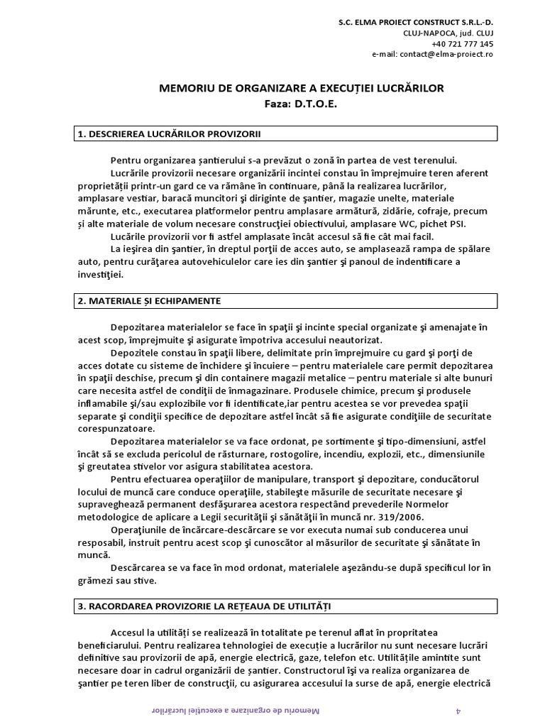 Memoriu Dtoe Gergely | PDF