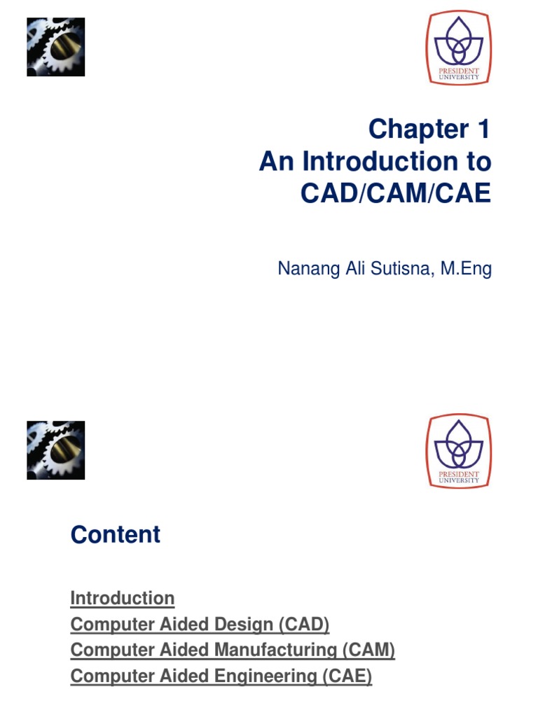 An Introduction To CAD-CAM-CAE | PDF | Product Lifecycle | Computer ...