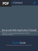 WAF0201 - Barracuda Web Application Firewall - Advanced Features - Lab ...