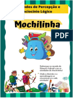 MOCHILINHA-Atividades de Percepção e Raciocínio Lógico