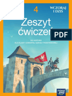 Historia, Wczoraj I Dziś" 4, Zeszyt Ćwiczeń