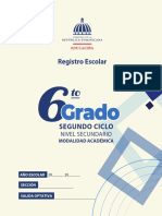 Registro 6to Grado Sec. Academica WEB