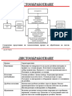 Листообработване