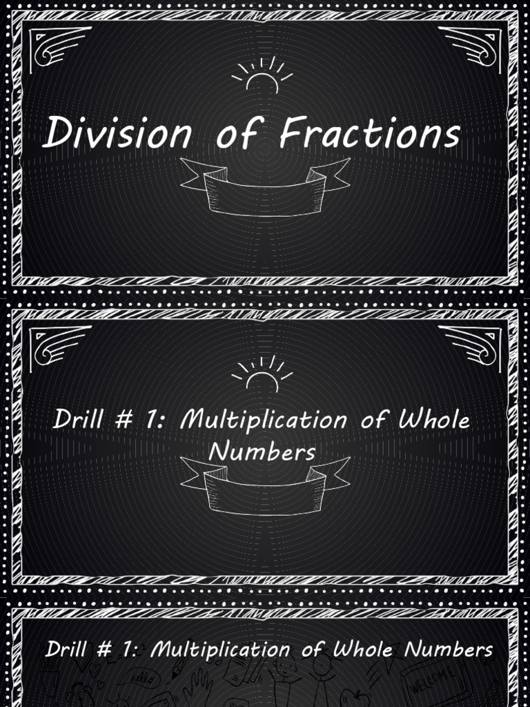 Dividing Fractions PDF