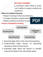 Analytical Listening