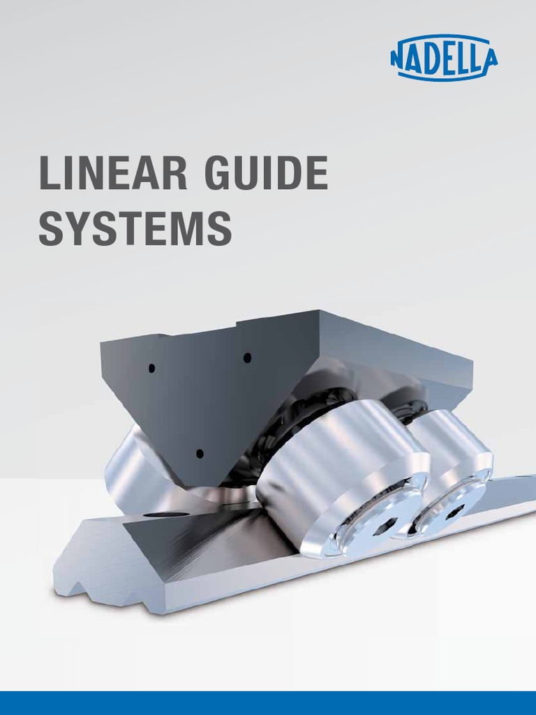 Nadella NL171 Linear Guide System en | PDF | Bearing (Mechanical