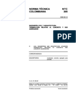 NTC 385 Terminologia Relativa Al Concreto y Sus Agregados