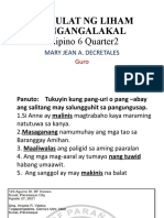 Pagsulat NG Liham Pangangalakal