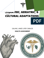 Pediatric Geriatric Cultural Adaptations (Reviewer)