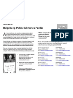 Make A Senate Call - Help Keep Public Libraries Public