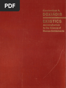 Doxiadis, Constantinos (1968) Ekistics