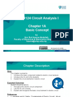 Circuit Analysis Chapter 1 Notes