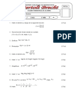 Algebra 3ro de Secundaria - A1