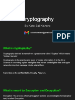 Cryptography