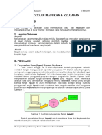 Pernyataan Input Dan Output