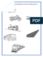 Uneste Mijlocul de Transport Cu Locul Pe Unde Circula