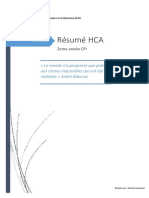 Résumé HCA