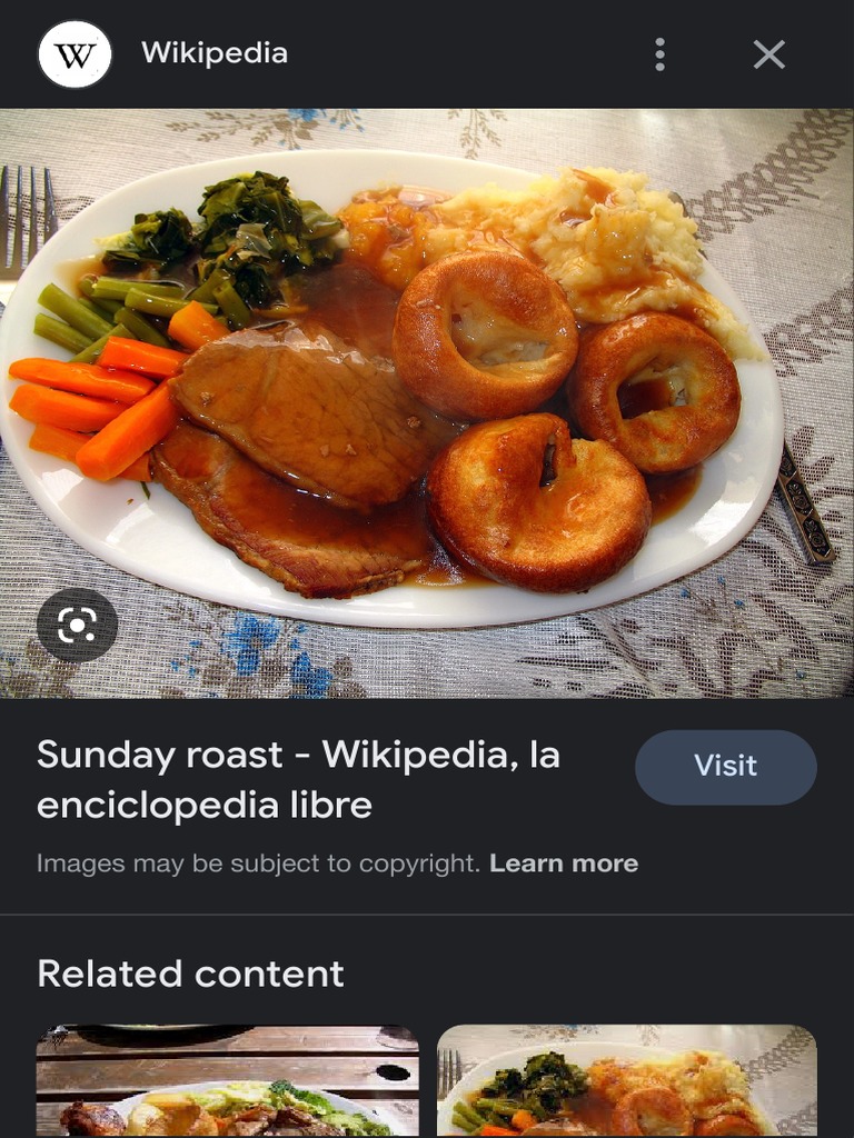 Sunday Roast Google Search PDF