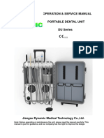Portable Dental Unit User Manual and Specifications