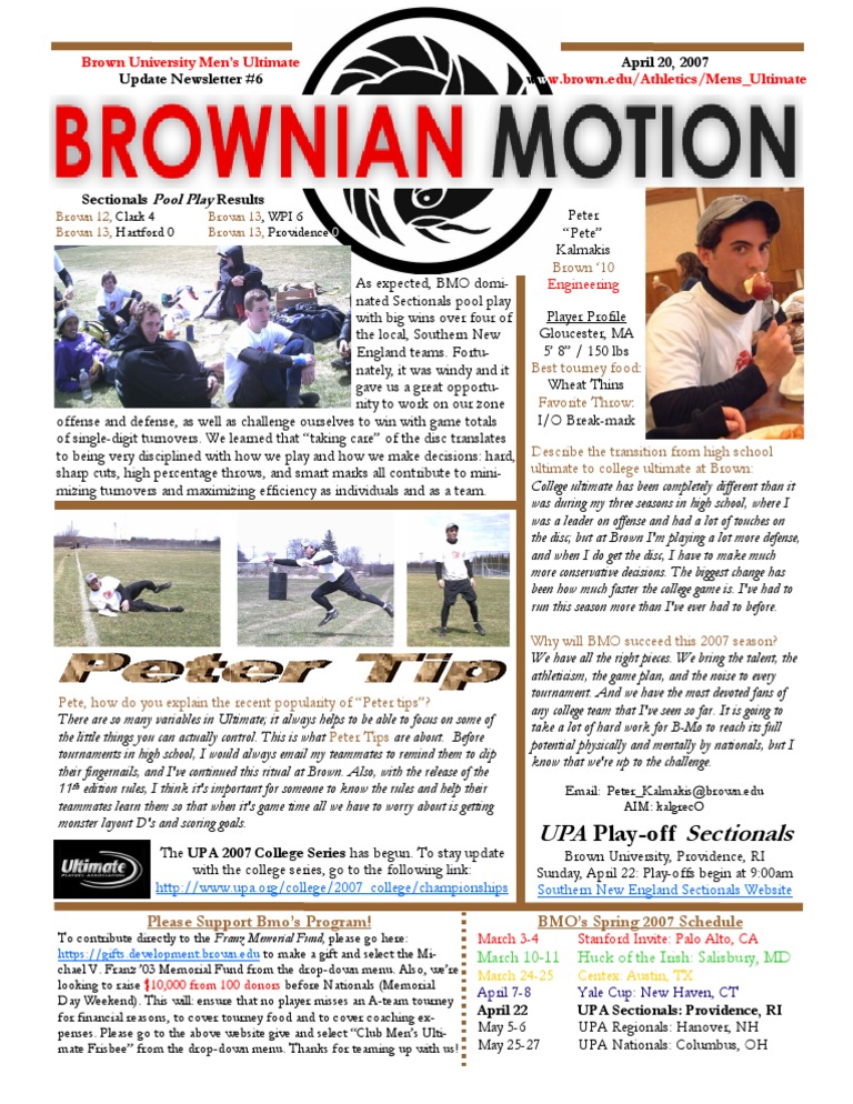 Half of Sectionals Recap PDF Sports Leisure