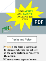 Active and Passive Voices 1