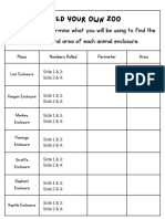 build a zoo area   perimeter