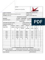 Laudo de Teste Tapete CMM03