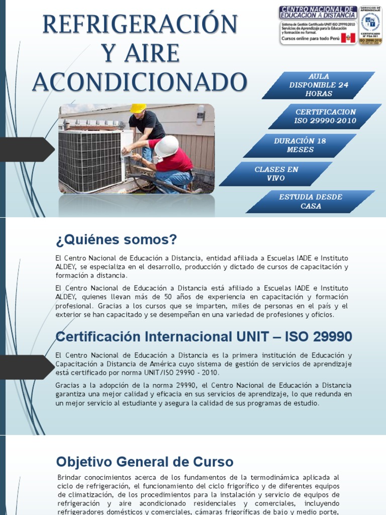 Refrigeracion y Aire Acondicionado | PDF | Refrigerador | Aire ...