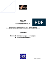 Esdep: Systemes Structuraux: Batiments