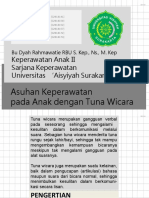 Askep Pada Anak Tuna Wicara